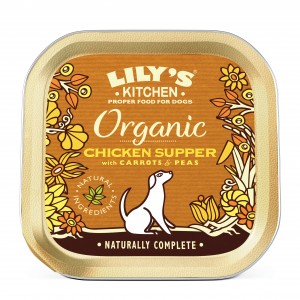 Lily's Kitchen Canine Adult Organic Huhn Supper Schalen