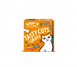 Lily's Kitchen Feline Adult Tasty Cuts in Gravy Multipack Schalen
