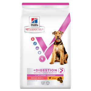 Vet Essentials - Multi-Benefit + Digestion - Canine Adult 1+ Medium Huhn