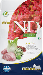 Farmina - N&D Quinoa Canine Digestion Mini Lamm & Fenchel