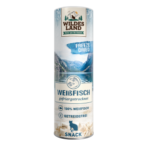 Wildes Land - Feline Snack Freeze Dried Weissfisch