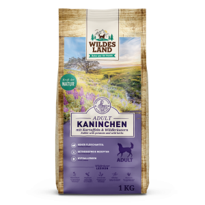 Wildes Land - Canine Adult Kaninchen mit Kartoffeln