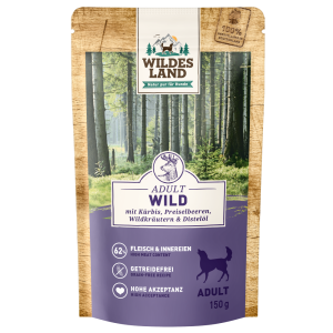 Wildes Land - Canine Adult Wild mit Kürbis Beutel