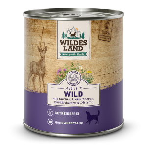 Wildes Land - Canine Adult Wild mit Kürbis Dose