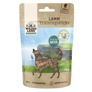 Wildes Land - Canine Trainingssticks Lamm