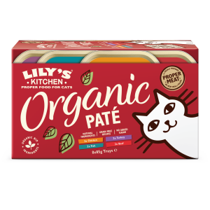 Lily's Kitchen Feline Adult Organic Paté Multipack Schalen