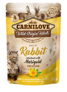 Carnilove Kitten Kaninchen mit Ringelblume Beutel