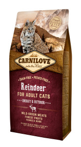 Carnilove Cat Adult Energy & Outdoor Rentier