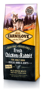 Carnilove Dog Adult Fresh Poulet & Lapin