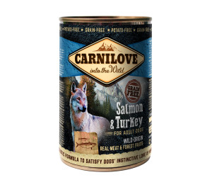 Carnilove Dog Adult Saumon & Dinde Boîte