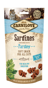 Carnilove Cat Adult Soft Snack Sardine mit Petersilie