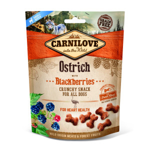 Carnilove Dog Adult Crunchy Snack Strauß mit Brombeeren
