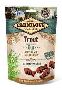Carnilove Dog Adult Soft Snack Forelle mit Dill