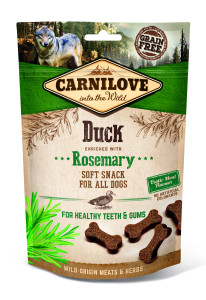 Carnilove Dog Adult Soft Snack Ente mit Rosmarin
