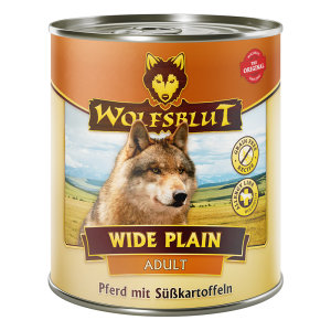 Wolfsblut - Wide Plain Canine Adult Pferd mit Süsskartoffeln Dose