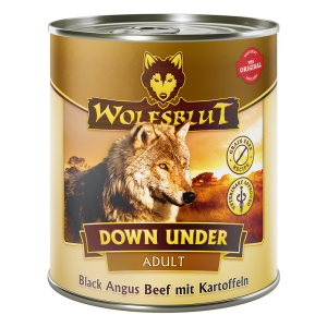 Wolfsblut - Down Under Canine Adult Black Angus Beef mit Kartoffeln Dose