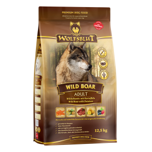 Wolfsblut - Wild Boar Canine Adult Wildschwein mit Kartoffeln