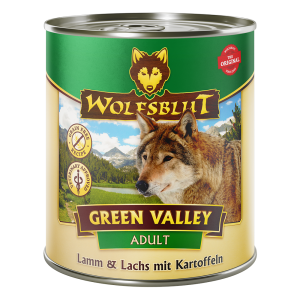Wolfsblut - Green Valley Canine Adult Lamm und Lachs mit Kartoffeln Dose