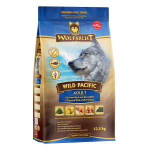 Wolfsblut - Wild Pacific Canine Adult 4 Sorten Fisch mit Kartoffeln