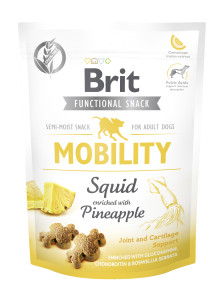 Brit Functional Snack - Mobility Squid Tintenfisch und Ananas