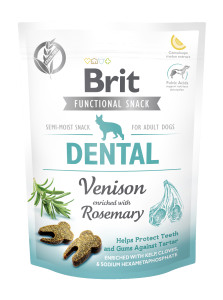 Brit Functional Snack - Dental Venison Hirsch und Rosmarin