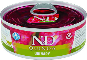 Farmina - N&D Quinoa Feline Adult Urinary Ente, Quinoa, Moosbeere & Kamille Dose