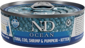 Farmina - N&D Ocean Kitten Thunfisch & Kabeljau Dose