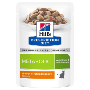 Prescription Diet - Feline Metabolic Weight Management Huhn Beutel 