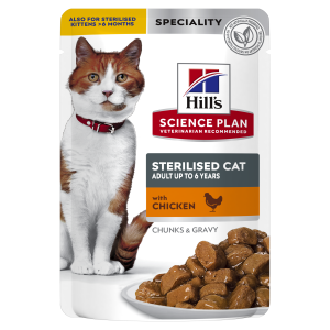 Science Plan - Feline Young Adult Sterilised Huhn Beutel