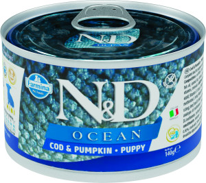 Farmina - N&D Ocean Puppy Mini Kabeljau & Kürbis Dose