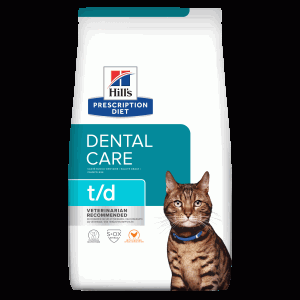 Prescription Diet - Feline t/d Dental Care Huhn