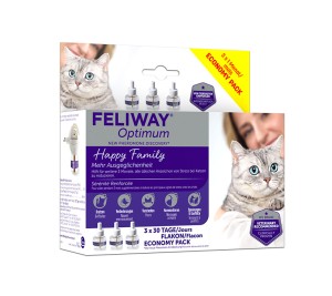 FELIWAY OPTIMUM  Nachfüllflakon 3x30 Tage Vorteilspack