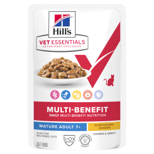 Vet Essentials - Multi-Benefit - Feline Mature 7+ Huhn Beutel