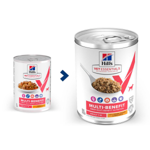 Vet Essentials - Multi-Benefit - Canine Adult Huhn & Gemüse Dose