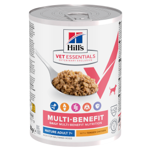 Vet Essentials - Multi-Benefit - Canine Mature Adult Huhn & Gemüse Dose