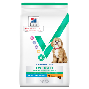 Vet Essentials - Multi-Benefit + Weight - Canine Adult 1+ Small & Mini Huhn