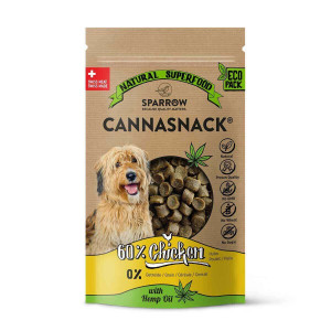 Sparrow - Dog CannaSnack mit CBD Huhn