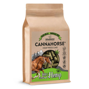 Sparrow - Pferde CannaHorse Hanfpresskuchen Pellets