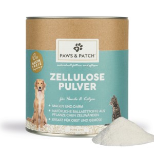 Zellulose Pulver für Hunde und Katzen