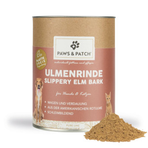 Ulmenrinde Pulver für Hunde und Katzen