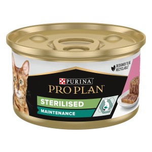 Pro Plan - MAINTENANCE Sterilised Cat Adult Terrine Thunfisch & Lachs Dose