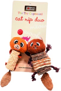 Chip Chap Chipmunk avec Catnip 10cm