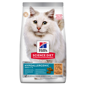 Science Plan - Feline Adult Hypoallergenic Adult Ei & Insekteneiweiss