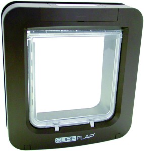 SureFlap Mikrochip Haustierklappe XXL braun 178mm x 170mm