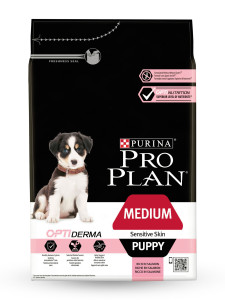 Pro Plan - SENSITIVE SKIN Puppy Medium Lachs