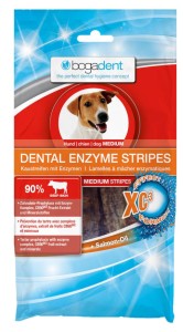 Bogadent Dental Enzyme Stripes Hund medium