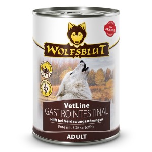 Wolfsblut - VetLine Canine Gastrointestinal Ente mit Süsskartoffel Dose