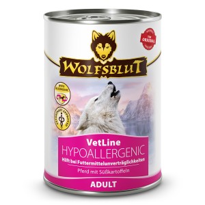 Wolfsblut - VetLine Canine Hypoallergenic Pferd Dose