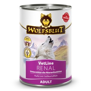 Wolfsblut - VetLine Canine Renal Huhn mit Süsskartoffel Dose