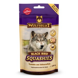 Wolfsblut - Black Bird Snack Squashies Canine Adult Truthahn mit Süsskartoffeln